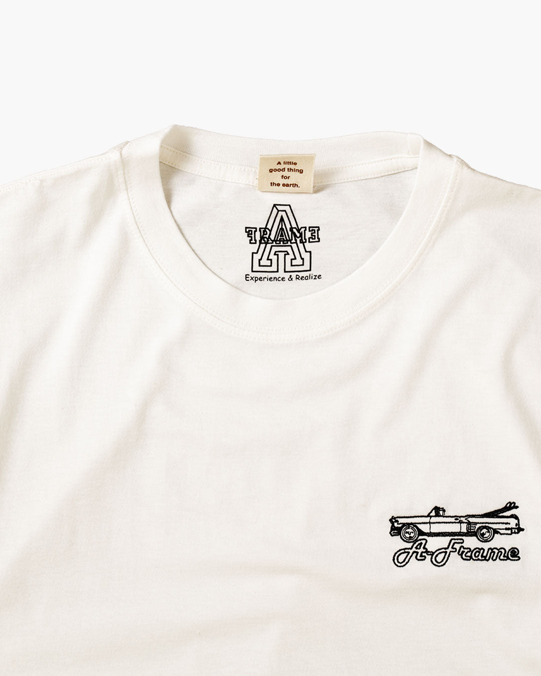 半袖 Tシャツ 白 アメカジ ストリート ロゴ 丸首