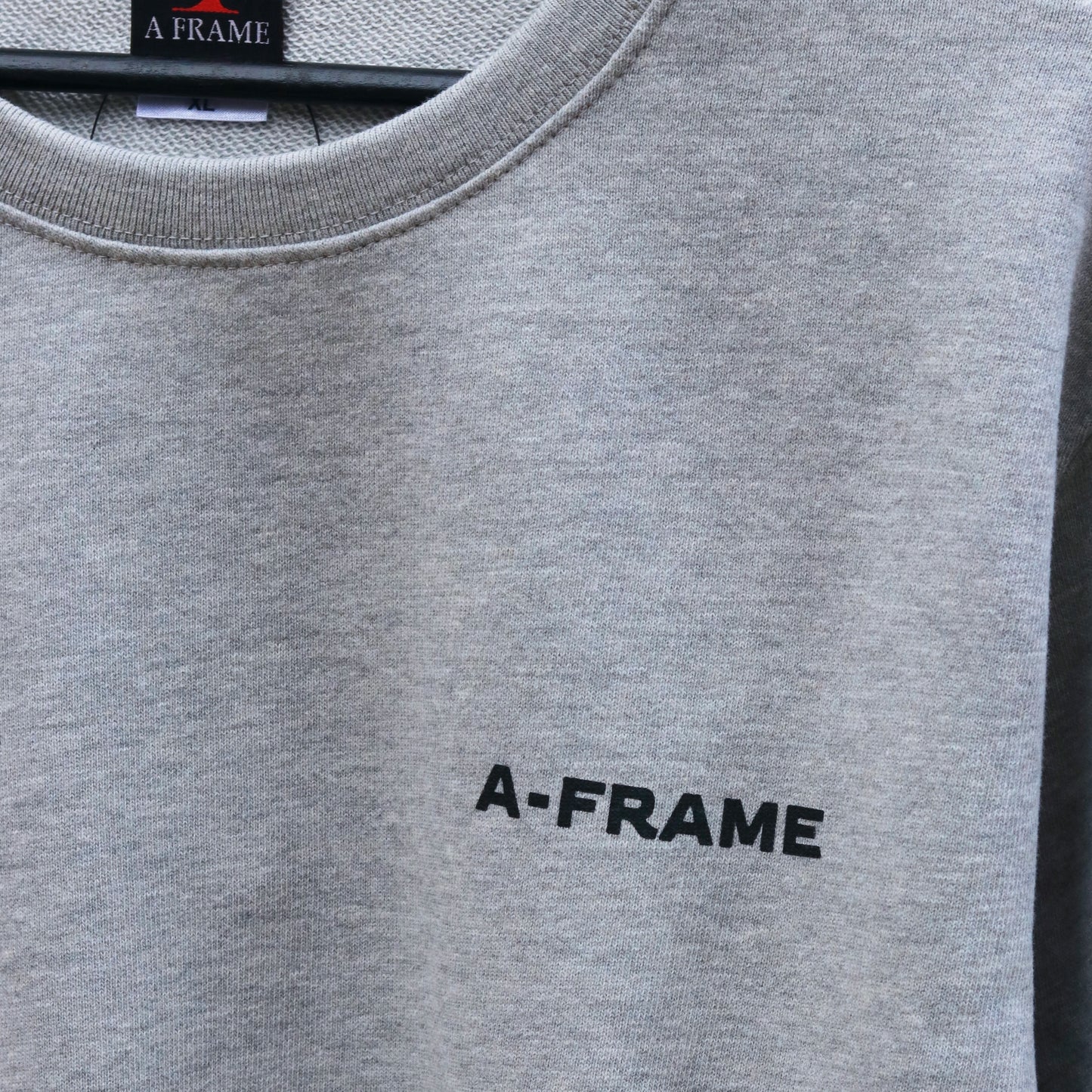 A-frame Go Green トレーナー グレー 裏起毛トレーナー 暖かくて速乾