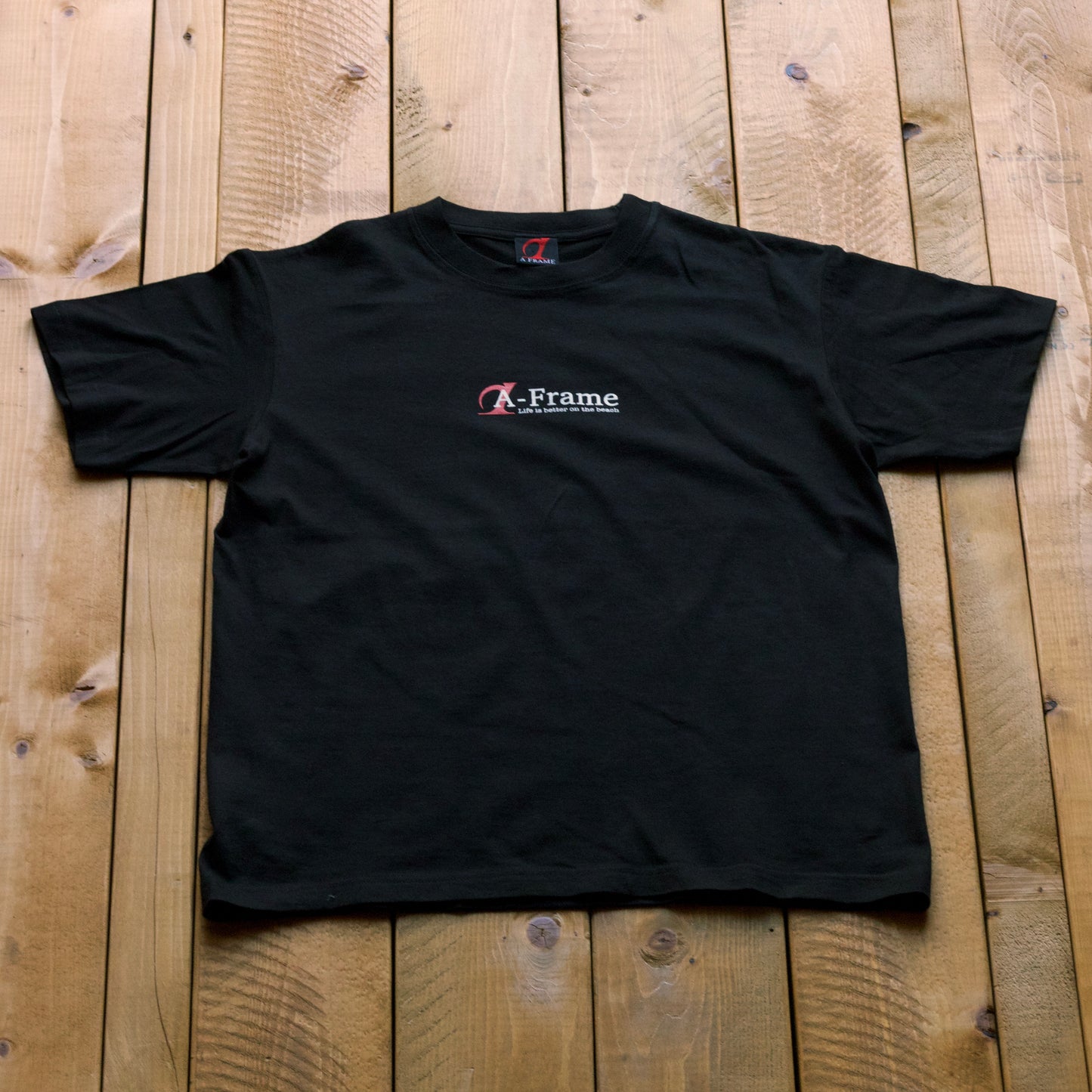 Life is better Logo SS Black